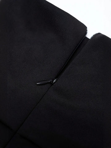 High Waisted Wide Leg Trousers