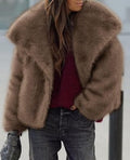 Cozy Oversized Faux Fur Jacket