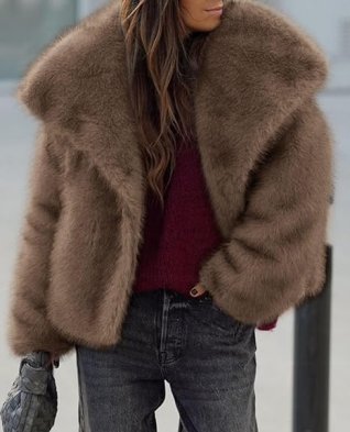 Cozy Oversized Faux Fur Jacket