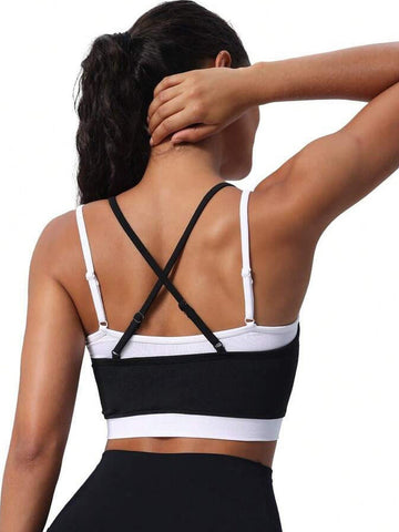 Layered Strappy Workout Yoga Tank