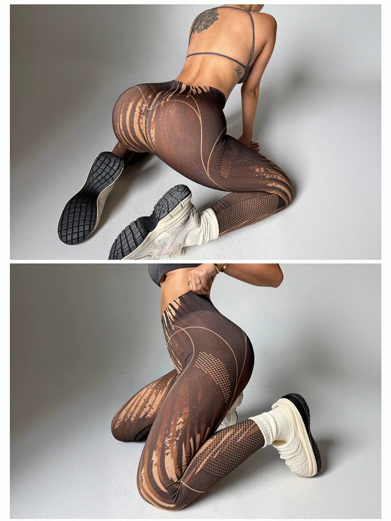 Seamless Sculpting High Waisted Yoga Leggings