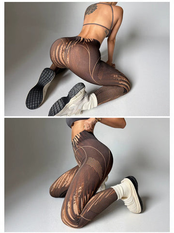 Seamless Sculpting High Waisted Yoga Leggings