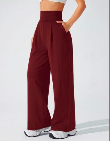 High Waisted Wide Leg Yoga Pants