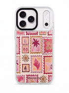 Beach Theme Stamp Print Phone Case