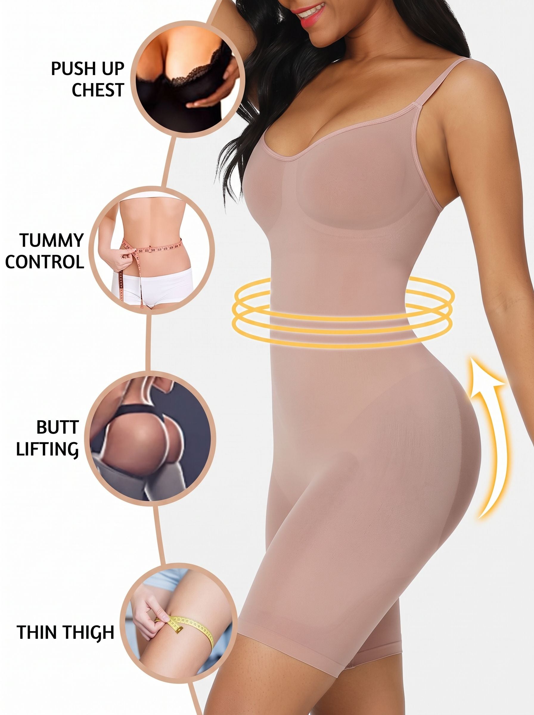 Seamless Sculpting Camisole Bodysuit