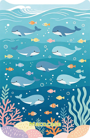 Macocase Whale Print Phone Case