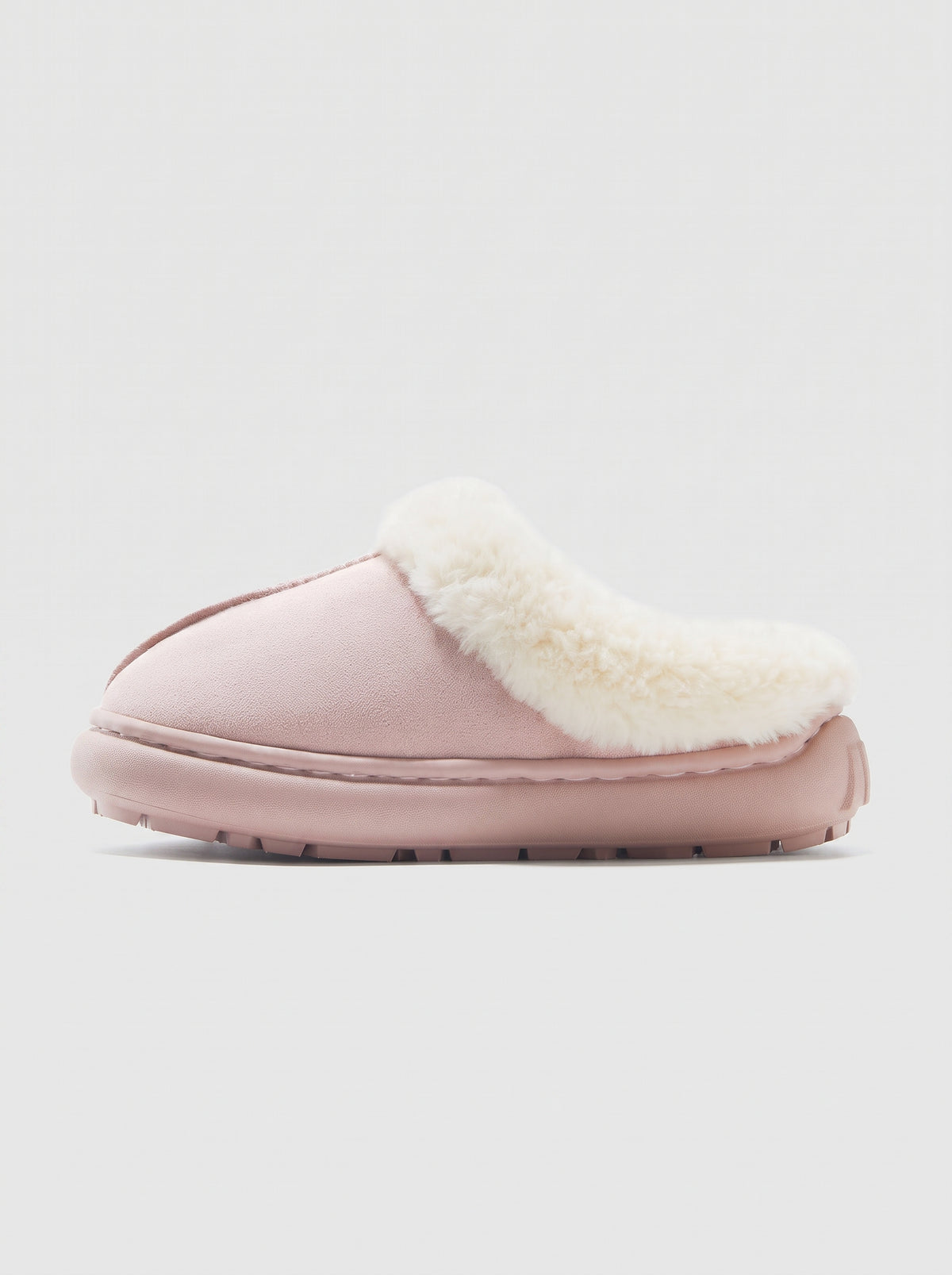 Plush Cushioned Faux Suede Slippers