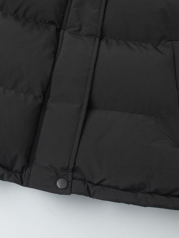 Cropped Puffer Vest Outerwear
