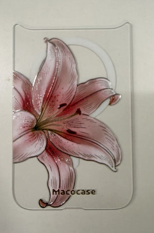 Pink Lily Flower Phone Case