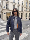 Lightweight Quilted Zip Up Jacket
