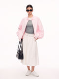 Vintage Washed Oversized Collar Jacket