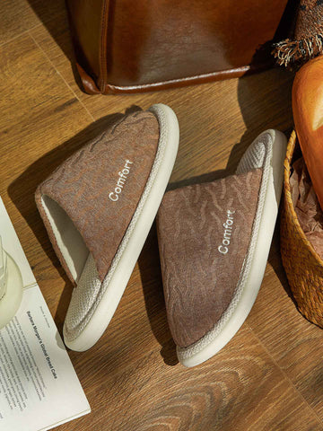 Cozy Soft Knit Indoor Slippers