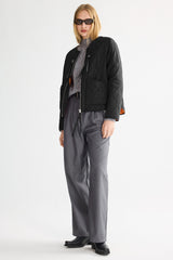 Lightweight Quilted Zip Up Jacket