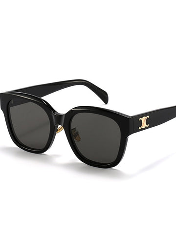 Handmade Premium Oversized Black Sunglasses