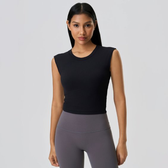 Crisscross Backless Sexy Vest-Multicolor