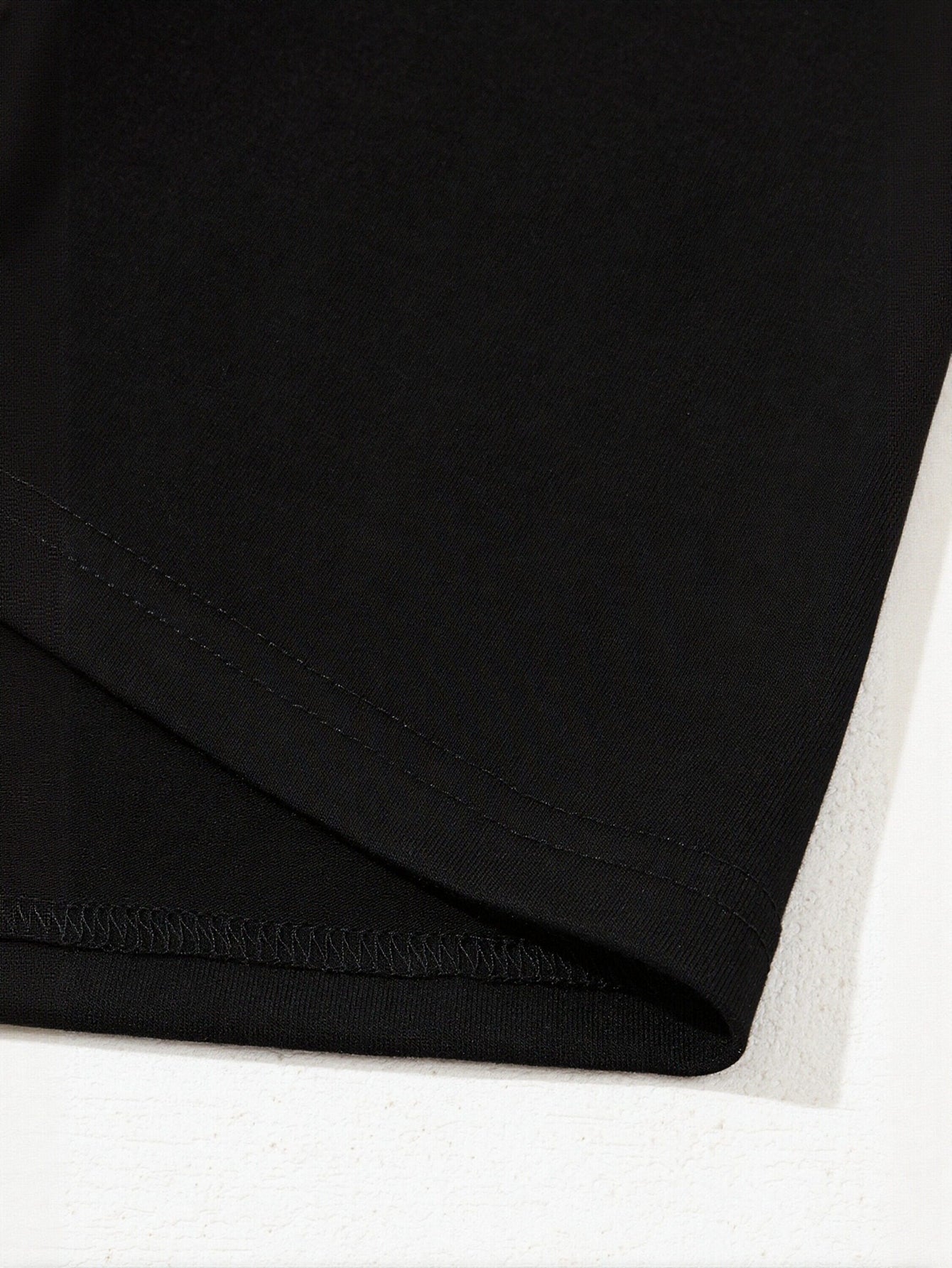 Crisscross V Neck Flutter Sleeve T-Shirt