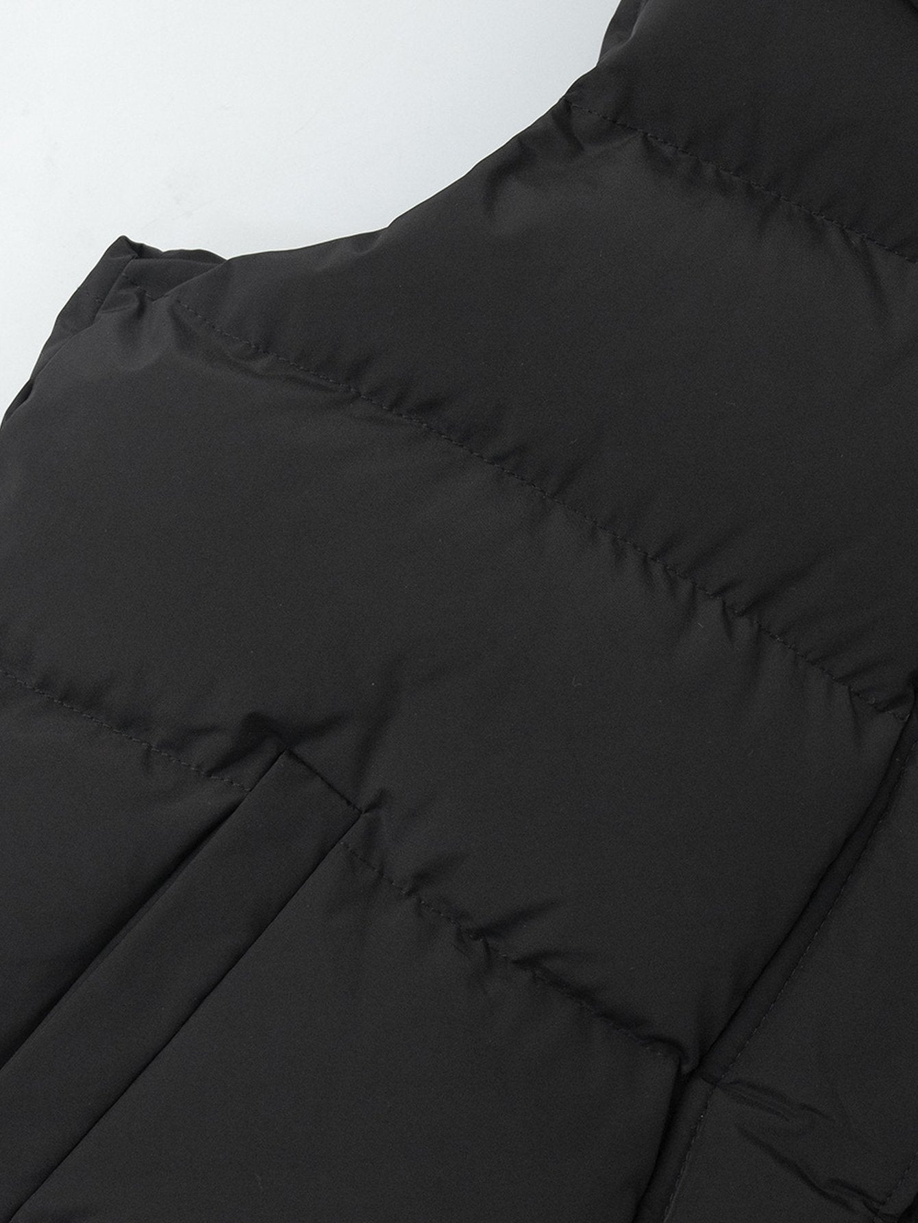 Cropped Puffer Vest Outerwear