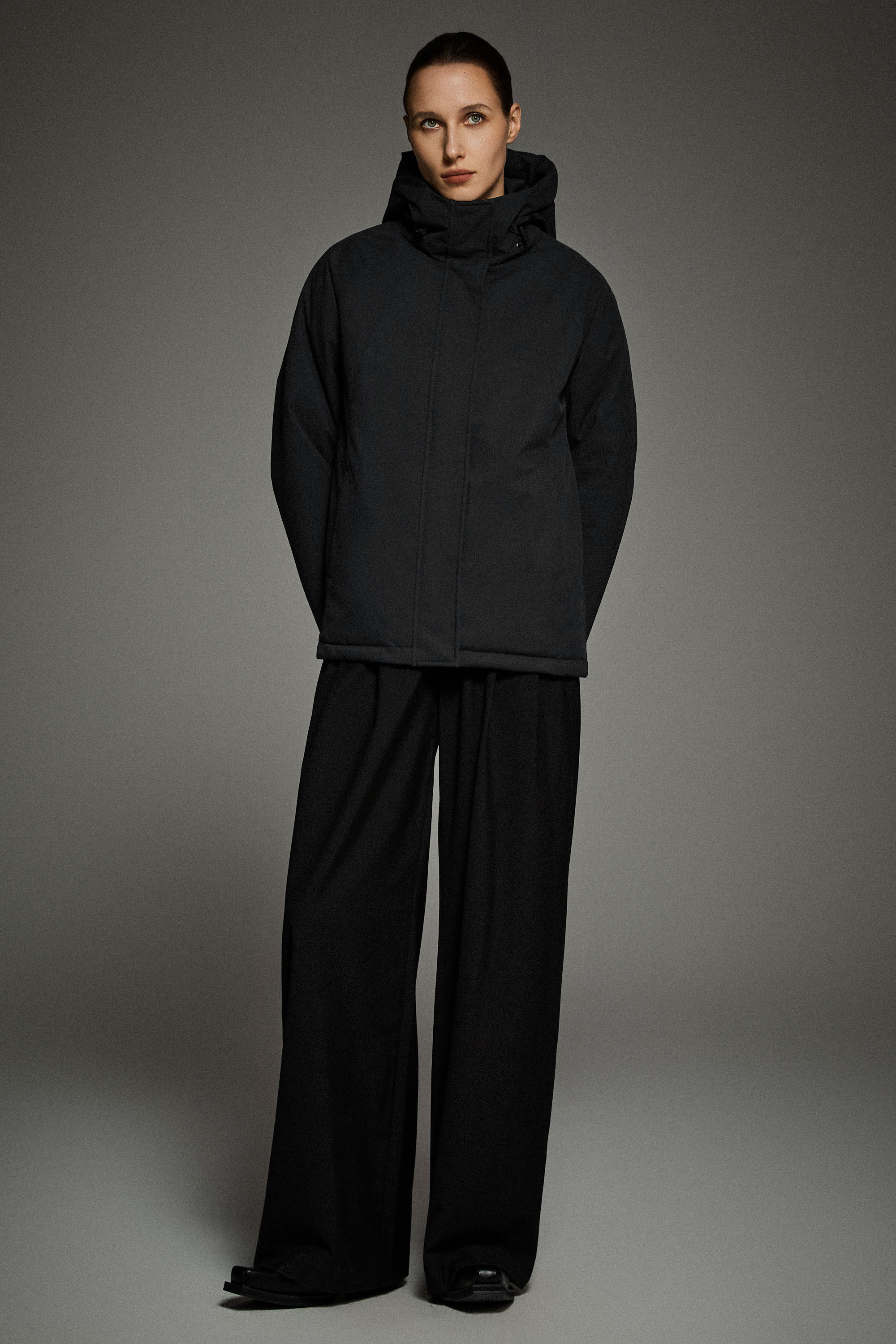 Waterproof Hooded Essential Puffer Jacket