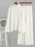 Cozy Cable Knit Sweater Pant Set