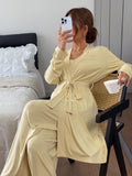 Soft Cozy Robe Lounge Set