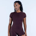 Seamless Form Fitting Athletic T Shirt