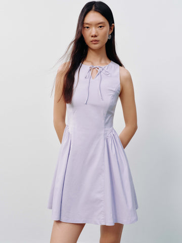 Sleeveless A-Line Midi Dresses