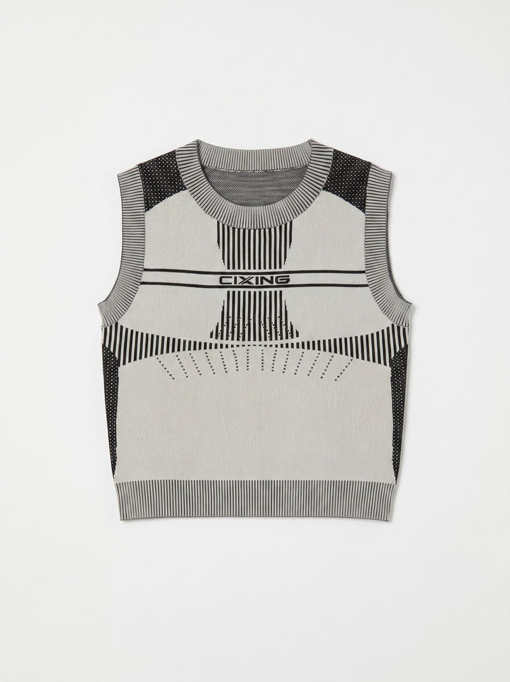 Seamless Compression Graphic Workout Tank