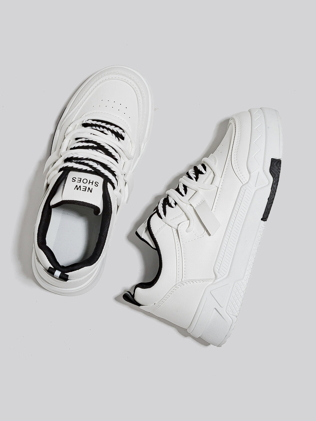 Minimalist Chunky Platform Sneakers
