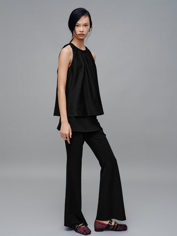 Urban Revivo Crew Neck Sleeveless Overhead Shirts