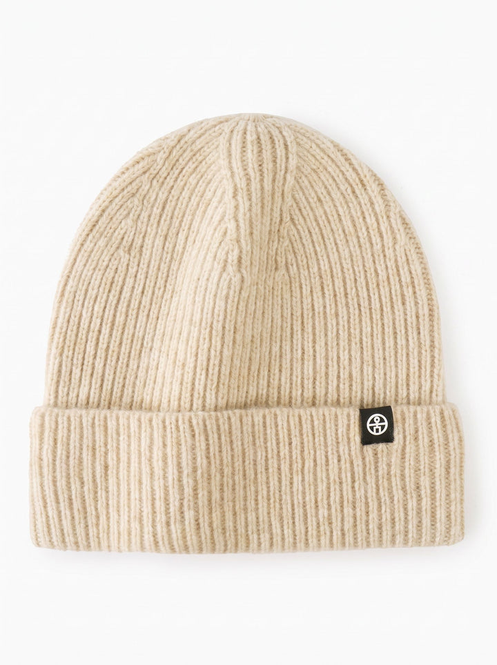 Cozy Ribbed Knit Winter Beanie