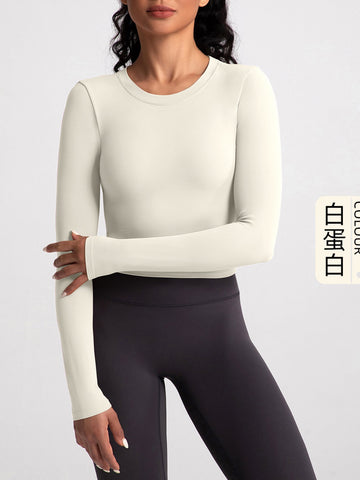 Seamless Buttery Soft Long Sleeve Yoga Top