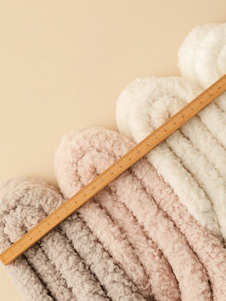 Cozy Fuzzy Over The Knee Socks