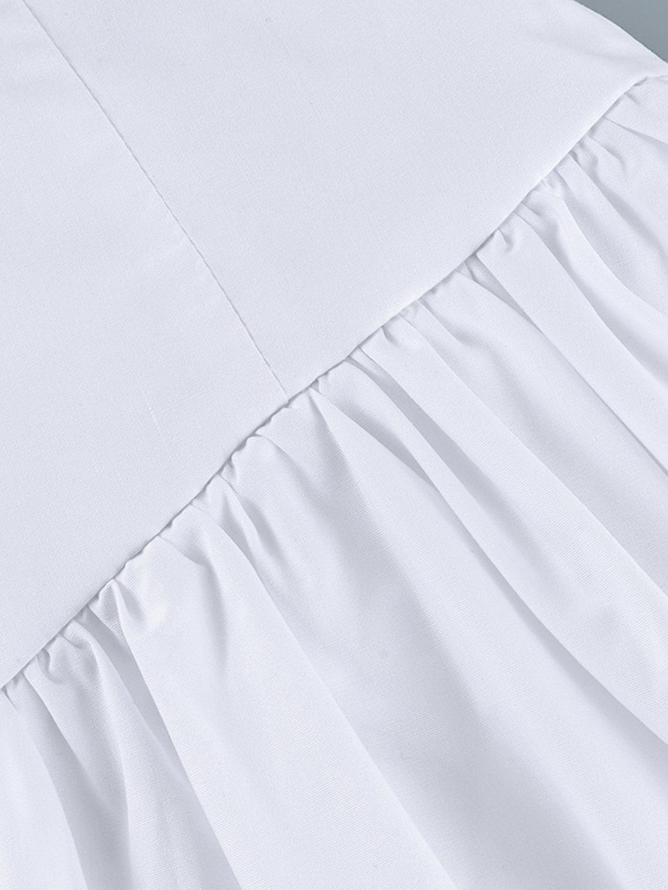 High Waisted Voluminous Bubble Mini Skirt