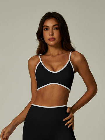 Seamless Ribbed High Support Workout Set