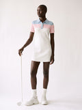 Colorblock Knit Performance Golf Dress