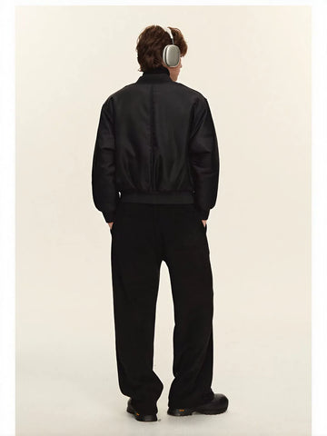 Oversized Padded Bomber Jacket