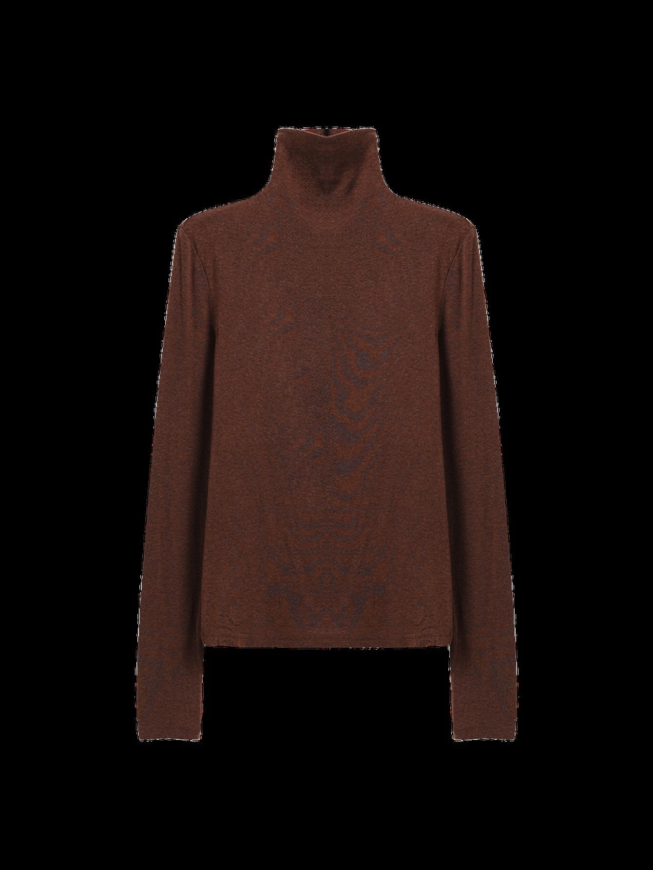 Slim Fit Mock Neck Tee