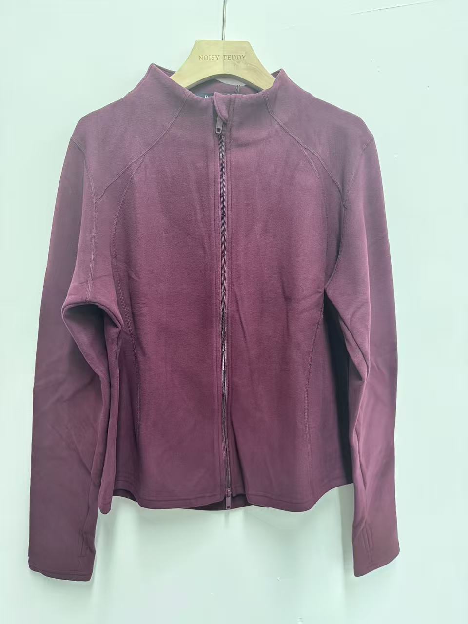 Cozy Brushed Zip Up Jacket