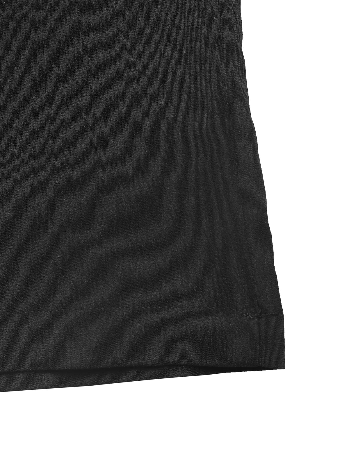 Bow-Belt Zigzag-Stitch Sweet Pants