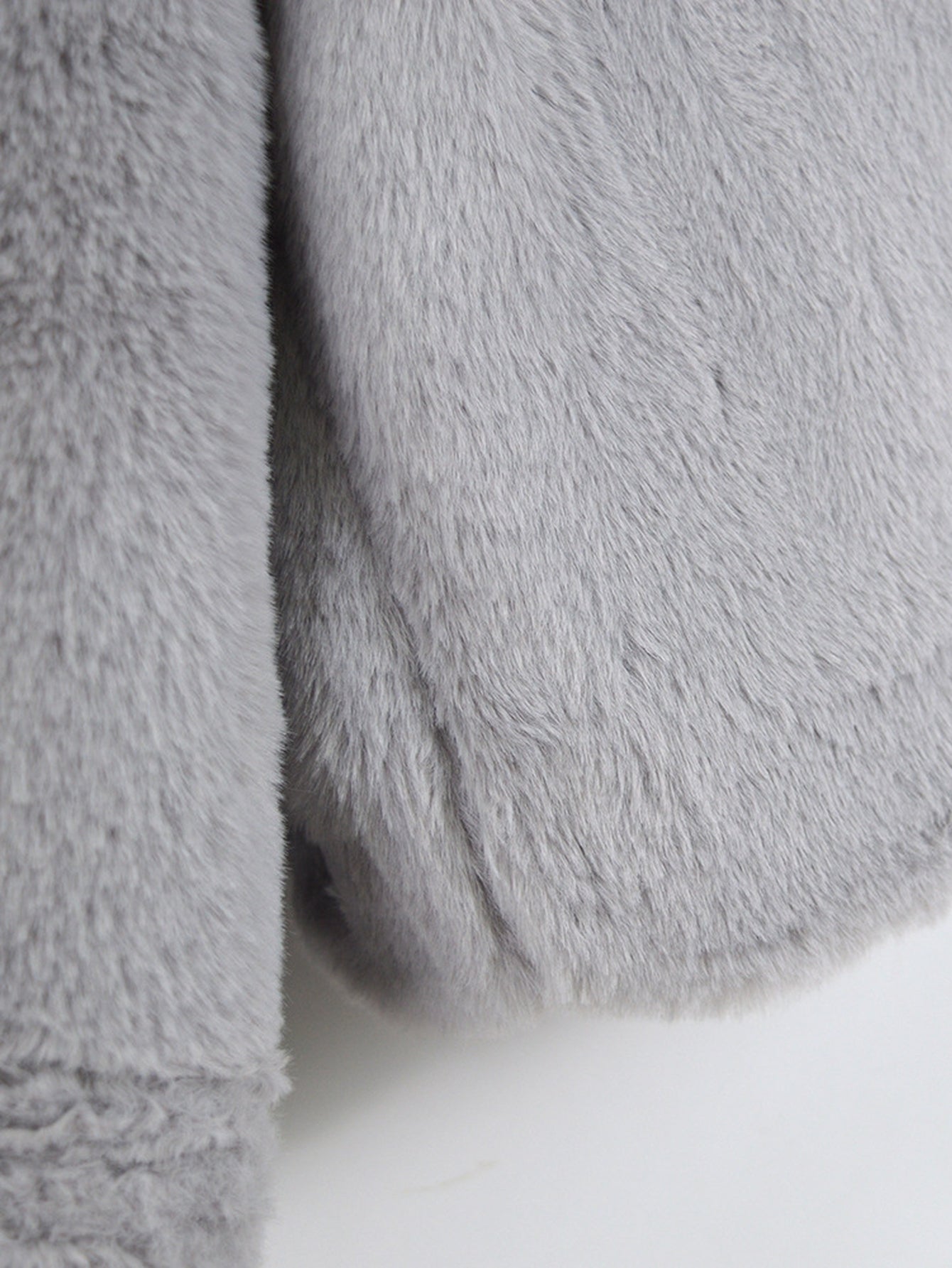 Cozy Soft Plush Faux Fur Coat