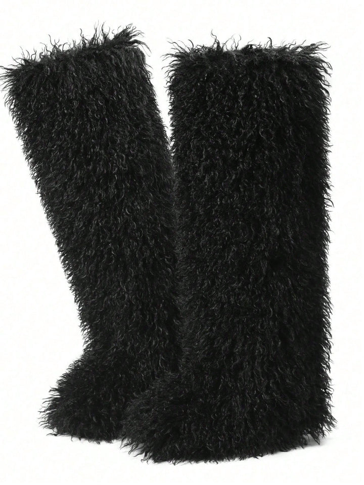 Cozy Faux Fur Winter Boots