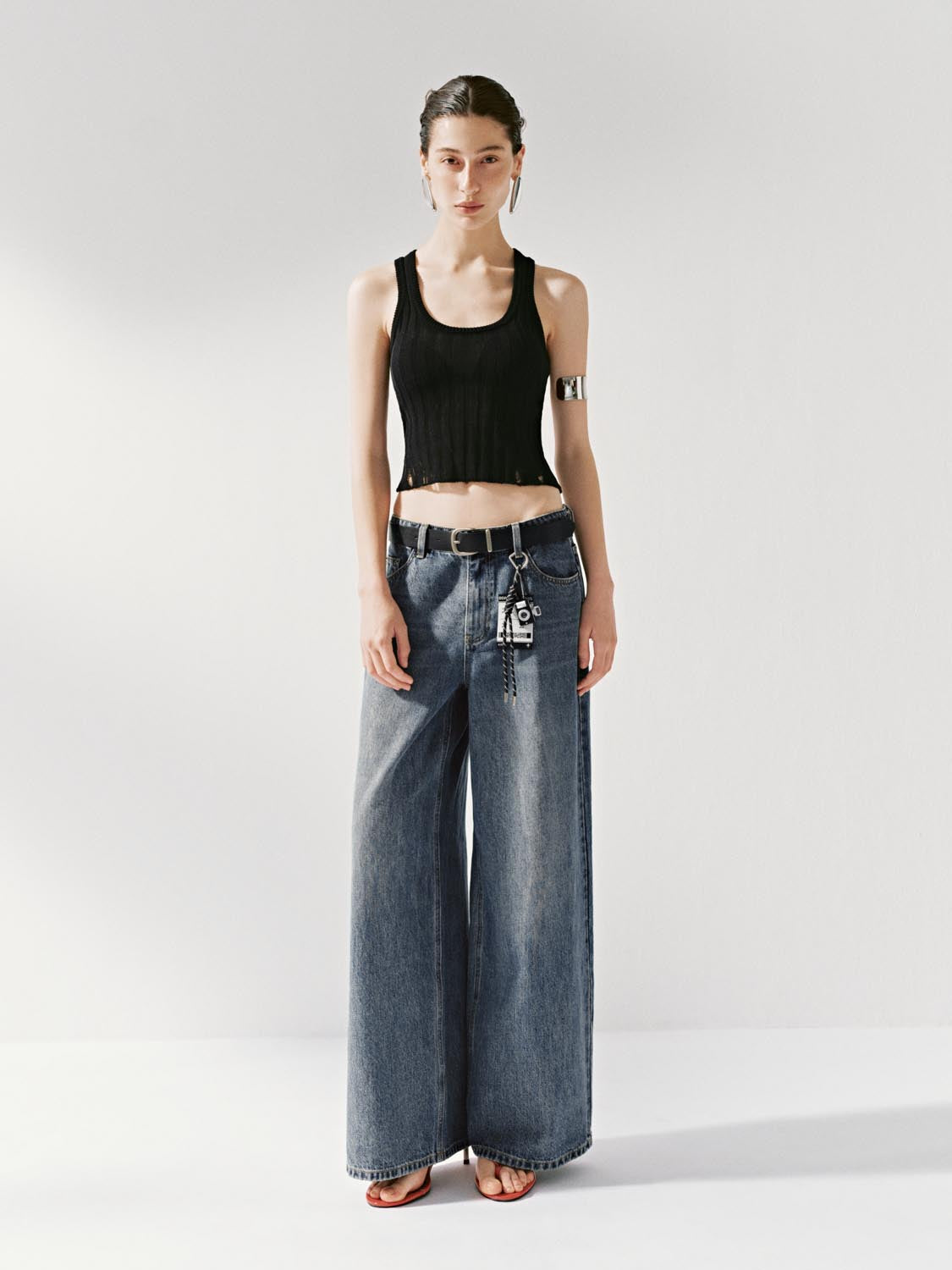 Urban Revivo Denim Jeans-Blue
