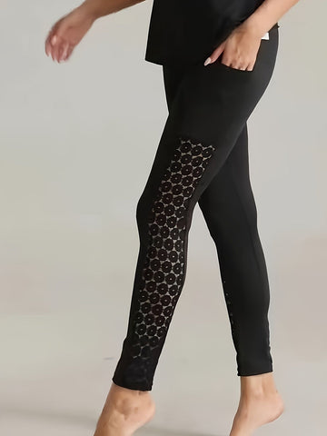 Cutout High Waisted Yoga Leggings
