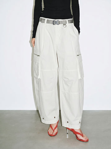 Wide Leg Side Pocket Pants
