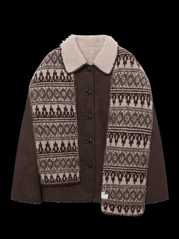 Cozy Faux Shearling Lined Jacket