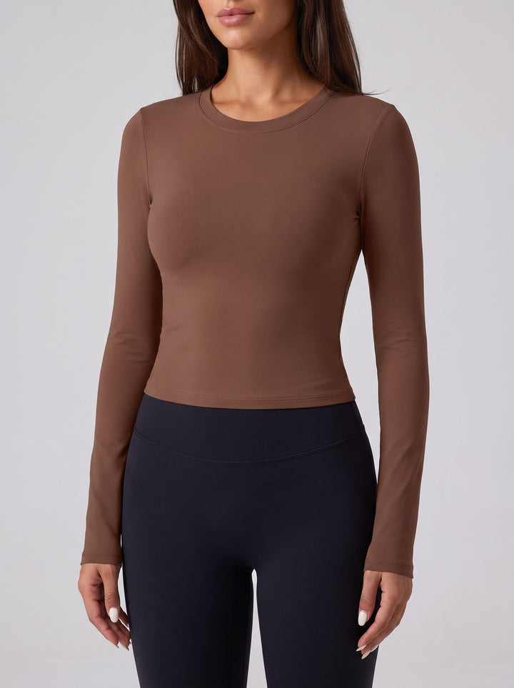 Seamless Buttery Soft Long Sleeve Yoga Top