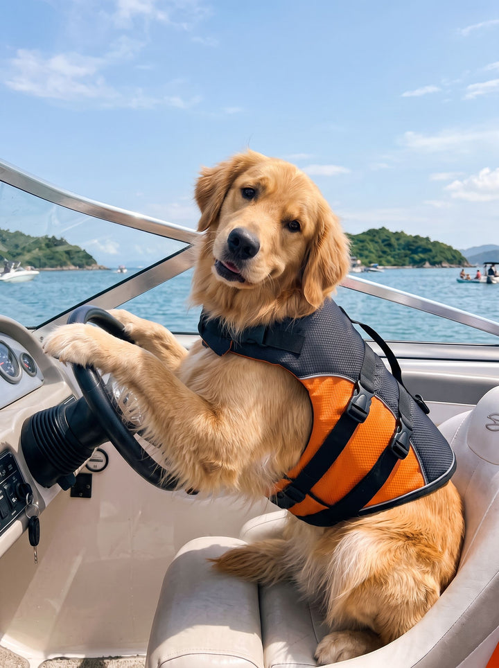 Adjustable Secure Reflective Dog Life Vest