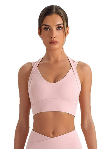 Buttery Soft Crisscross Workout Sports Bra