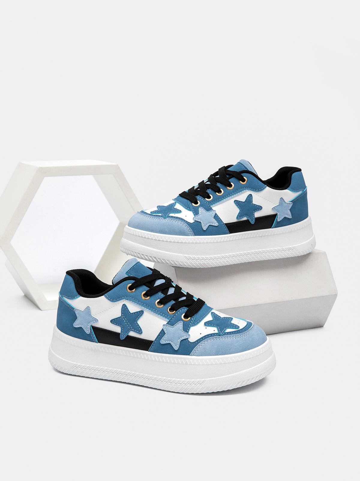 Trendy Star Platform Fashion Sneakers