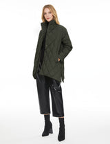 Quilted Lightweight Hooded Puffer Jacket